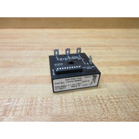 SSAC TDUSL3000A ABB Solid State Timer - Used