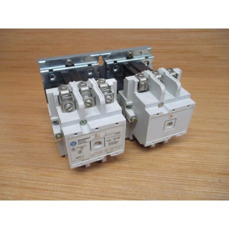 Westinghouse A211K2CA Reversing Contactor WO Connecting Wires - Used