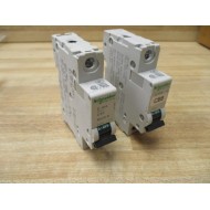 Schneider 24506 Square D Breaker 1P 10A MG24506 WDIN Clip (Pack of 2) - Used