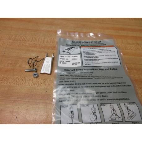 Crosby SS-4055 Hook Latch Kit Frame ID Code: GAGCGBHAHC