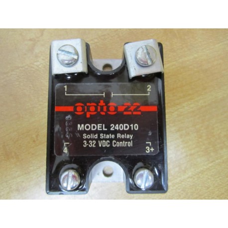 Opto 22 240D10 Solid State Relay - New No Box