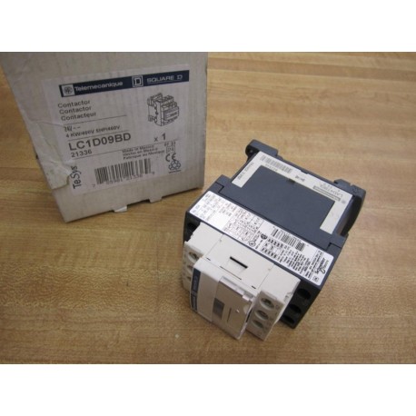 Telemecanique LC1-D09BD Schneider Contactor LC1D09BD 21336
