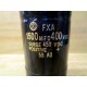 Hitachi FXA Capacitor 1500MFD400VDC - Used