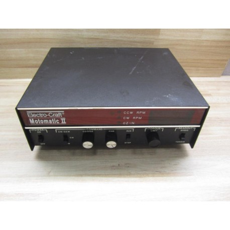 Reliance Electric 9078-0120 Motomatic II Amplifier - Used