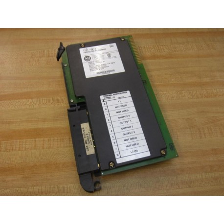 Allen Bradley 1771-OP AC Output Module 1771-0P Series A  Rev.E02 - Used