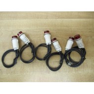 Selecta Switch SL53415-6-BG Red Indicator Light (Pack of 6) - New No Box