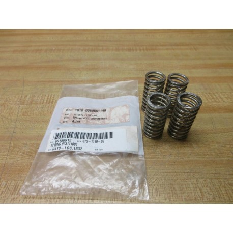 Generic 1010X73-1110-06 Compressive Coil Spring 073-1110-06 (Pack of 4)