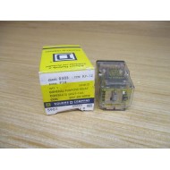Square D 8501-KP12-P14-24V Relay 8501KP12P1424V Ser.D