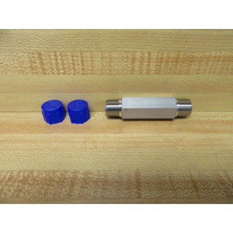 Parker 6-6 MHLN-SS 3.0 Male Hex Long Nipple - New No Box