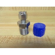 Parker 4MSC8N-316 A-Lok Male Connector - New No Box