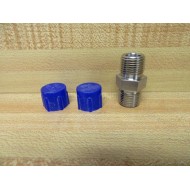 Parker 6-6 MHN-SS MHN Hex Nipple - New No Box