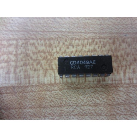 RCA CD4049AE Integrated Circuit (Pack of 2)