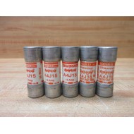Gould Shawmut Ferraz A4J15 Mersen Amp-Trap Fuse (Pack of 5) - New No Box