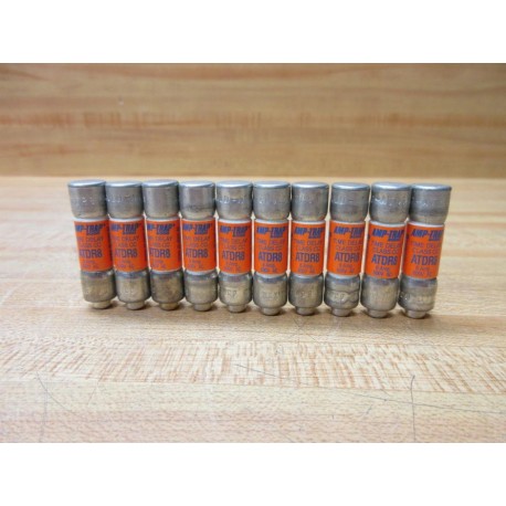 Gould Shawmut Ferraz Mersen ATDR8 Fuse Cross Ref 4ZAW9 (Pack of 10) - New No Box