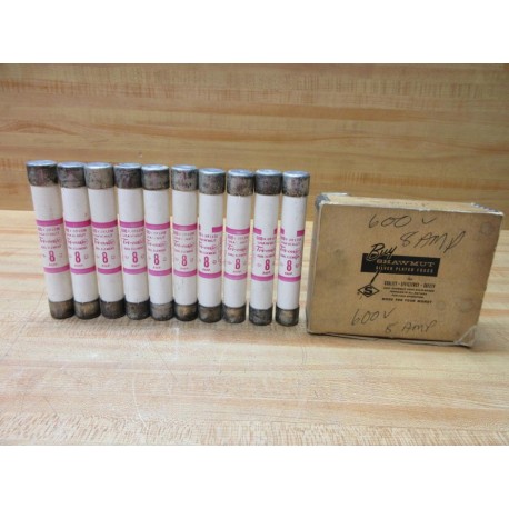 Tri-Onic Ferraz Mersen TRS-8 Mersen Fuse TRS8 (Pack of 10)