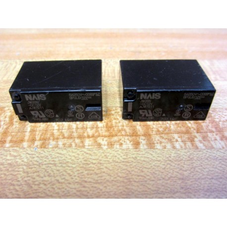 NAiS JW2SN Relay JW2SN-DC12V (Pack of 2) - New No Box