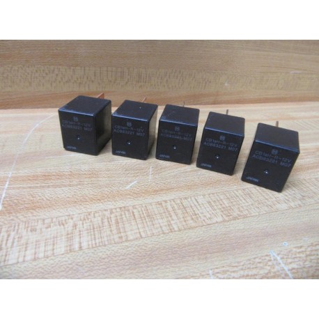 Matsushita CB1aH-R-12V Relay CB1aHR12V (Pack of 5) - New No Box