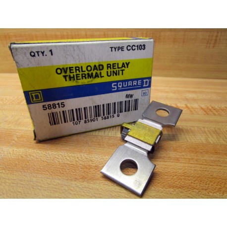 Square D CC103.0 Overload Heater Element CC103 (Pack of 3)