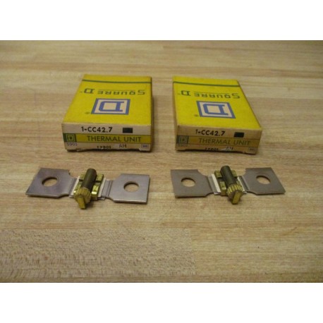 Square D CC42.7 Overload Heater Element CC427 (Pack of 2)