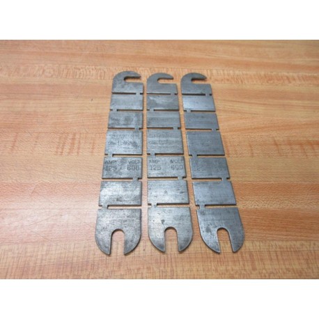 Gould Shawmut Ferraz RLS-125 Mersen Fuse Link RLS125 (Pack of 3) - New No Box