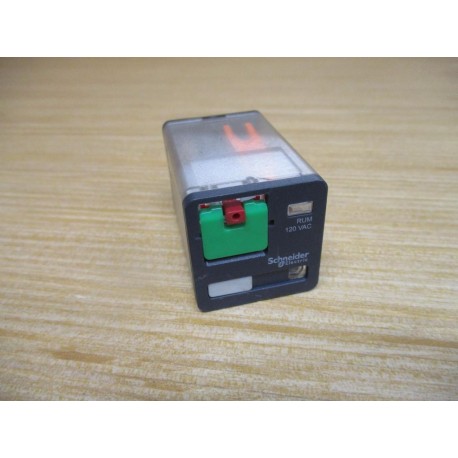 Schneider Electric RUMC22F7 Relay 120VAC - New No Box