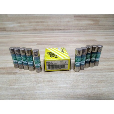 Buss FNM-10 Bussmann Fuse Cross Ref 4XC13 (Pack of 10)