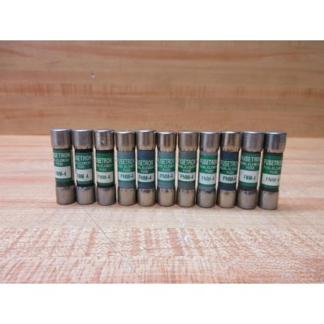 Buss FNM-4 Bussmann Fuse Cross Ref 6F183 (Pack of 11) - New No Box