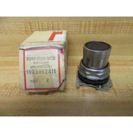 Cutler Hammer 10250T2411 Push Button Switch Cam Code 1
