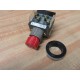 Allen Bradley 800H-BK6B Red Button 800HBK6B W(2) 800T-XA