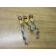 C & K 7301 Toggle Switch WWires (Pack of 3) - Used