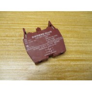 Siemens 3SB1400-0H Contact Block 3BS14000H - New No Box