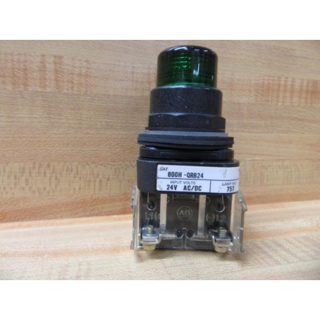 Allen Bradley 800H-QRB24G Pushbutton 800H-QRB24 - New No Box