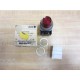 Allen Bradley 800H-PR16 Pilot Light 800H-PR16R Red Old Style