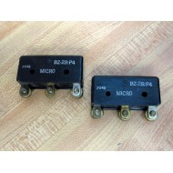 Micro Switch BZ-2R-P4 Switch BZ2RP4 (Pack of 2) - New No Box
