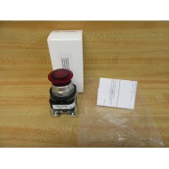 Allen Bradley 800T-FXTQ24RA1 E-Stop Push Button WO E-Stop Legend