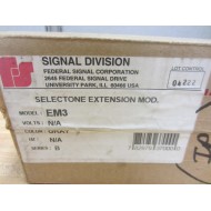 Signal Division EM3 Selectone Extension Series B