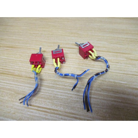 C&K 9201 Toggle Switch (Pack of 3) - Used
