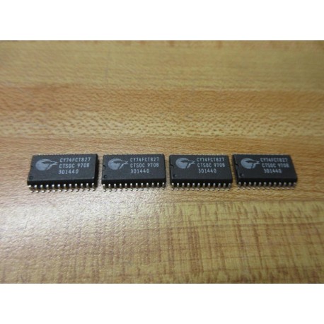 Cypress CY74FCT827CTSOC Non-Inverting Buffer CY74FCT827 (Pack of 4) - New No Box