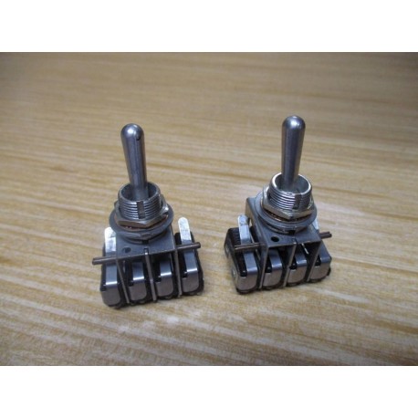 Micro Switch 23AT3 Toggle Switch (Pack of 2) - Used