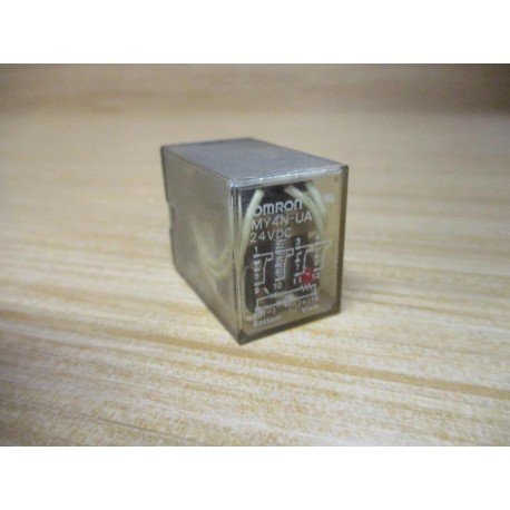 Omron MY4N-UA-24VDC Relay MY4N-UA - Used