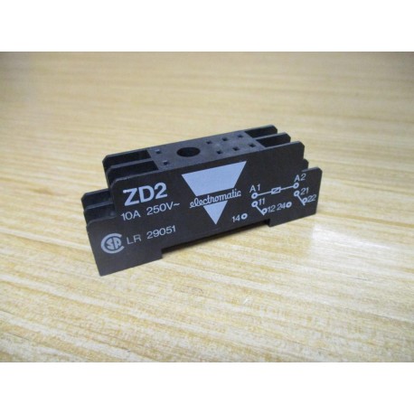Carlo Gavazzi ZD2 Electromatic Relay Socket - New No Box