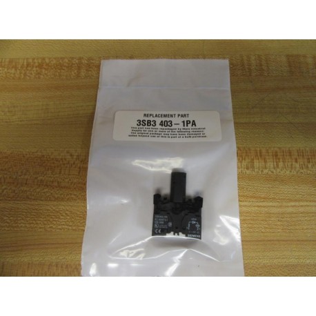 Siemens 3SB3 403-1PA Lampholder