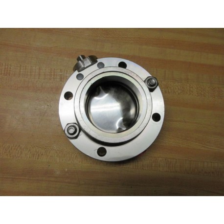 Kieselmann DN65 PN10 AISI 304L CH414235 Butterfly Valve WO Handle - New No Box