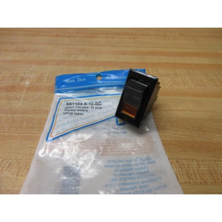 Selecta Switch SS1104-A-12-BG Carling Rocker Switch 13591