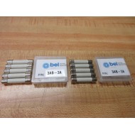 BEL 3AB-3 Fuse 3AB-3A White (Pack of 10)