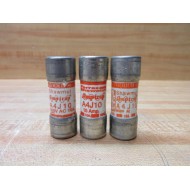 Gould Shawmut Ferraz A4J10 Mersen, Amp-Trap Fuse (Pack of 3) - New No Box