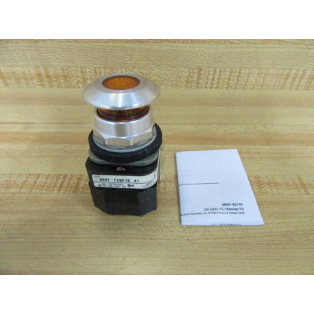 Allen Bradley 800T-FXMP16A7 Button Amber W800T-XA7 - New No Box