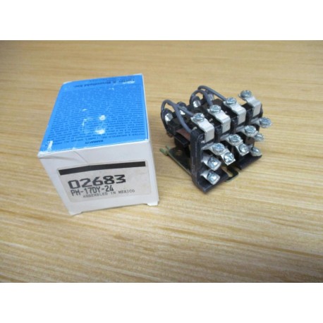 Potter & Brumfield PM-17DY-24 Power Relay 02683