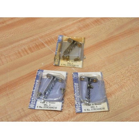 Westinghouse FH32 Heater Overload Relay 177C524G32 (Pack of 3)