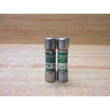 Buss FNW-12 Bussmann Fuse Cross Ref 6F188 (Pack of 2) - New No Box